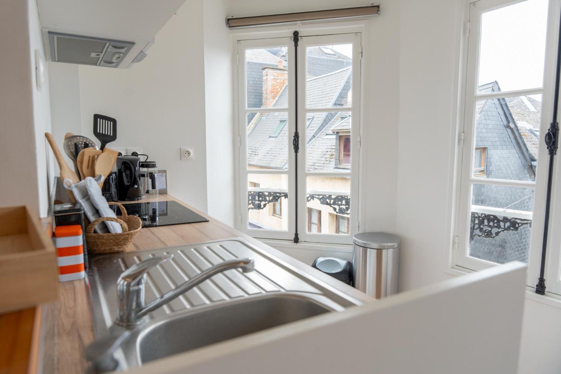 Bleu Bonheur, Appartement Cosy Au Coeur De La Baie Saint-Valéry-sur-Somme Exterior foto